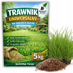 Travní směs na suché, písčité a slunné plochy 5 kg – odolná proti suchu, výsev až 200 m²