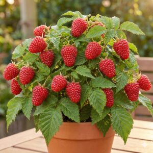 Malinostrawka – chutné plody (Rubus illecebrosus) – sazenice P9