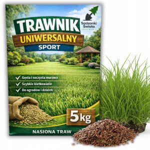 Sportovní travní směs 5 kg – odolná, vysoce zátěžová, zahušťující, výsev až 200 m²